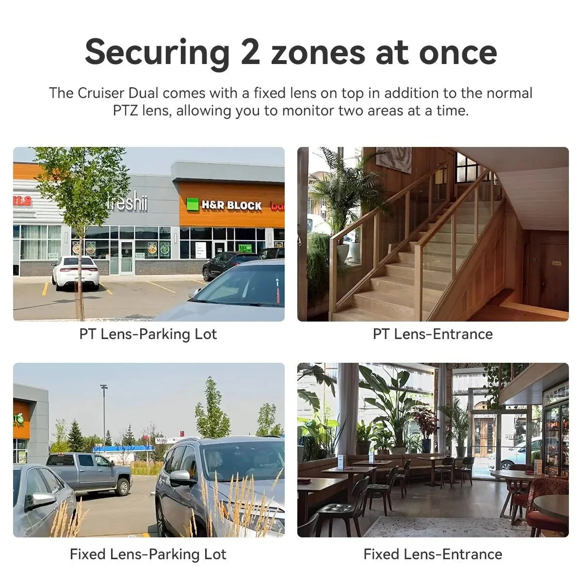 Original 6MP IMOU Dual Lens Outdoor Camera PT Camera Home Security IP Camera AI Human & Vehicle Detection Surveillance Camera  6MP - Image 5